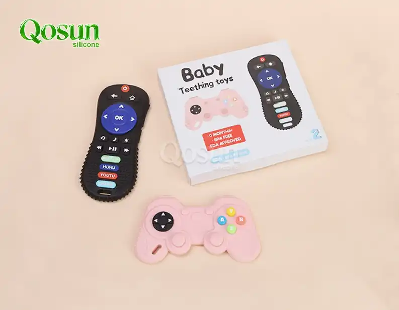 OEM Baby Silicone Teether Set | Factory Wholesale, Low MOQ
